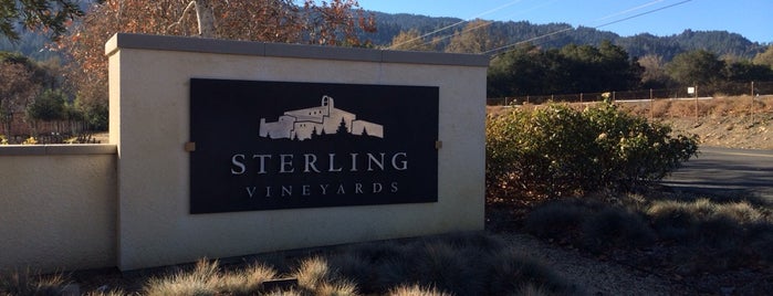Sterling Vineyards is one of Napa.