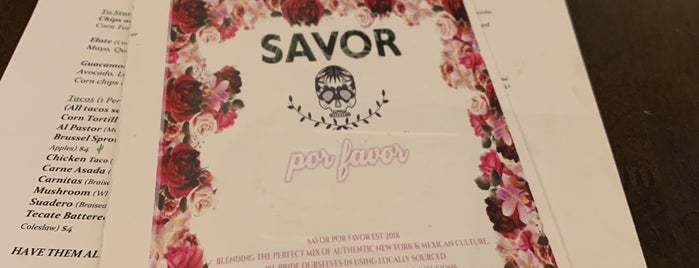 Savor Por Favor is one of Latin NYC.