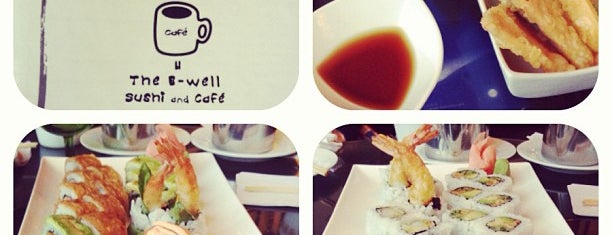 B-Well Sushi & Cafe is one of Gespeicherte Orte von Joe.
