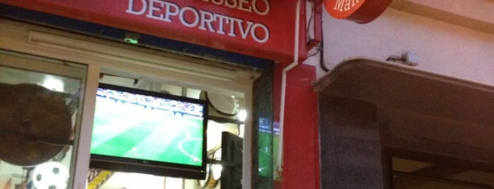 Bar Museo Deportivo. Manolo El Del Bombo is one of Sergio'nun Beğendiği Mekanlar.
