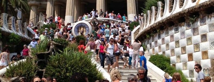 Parc Güell is one of barcelone.