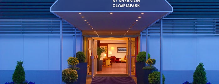 Four Points by Sheraton Munich Olympiapark is one of Business-Hotels.
