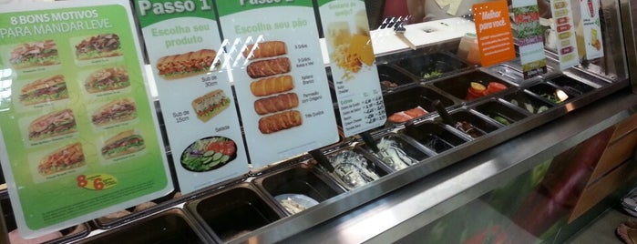 Subway is one of Gostos.