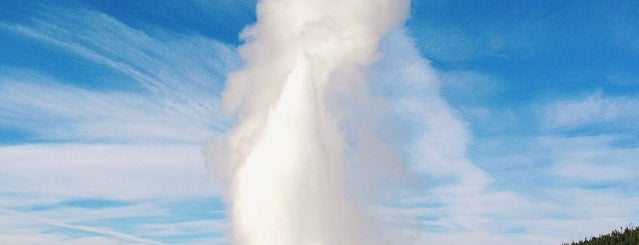 Old Faithful Geyser is one of National Parks.