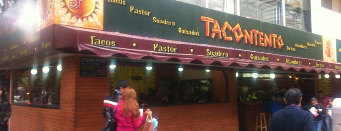 Tacontento is one of Mexico City.