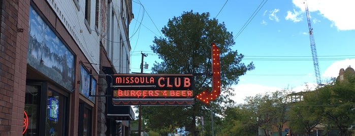 Missoula Club is one of America's Favorite Dive Bars.