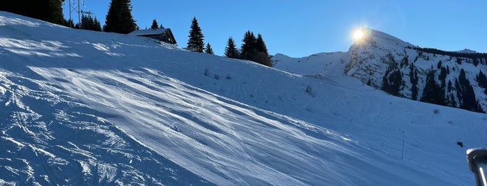 Les Crosets station is one of Courchevel.