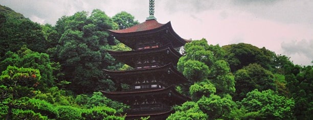 Rurikoji Five-Storied Pagoda is one of 日本の五重塔（国宝と重文）.