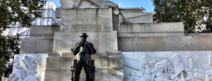 Royal Artillery Memorial is one of London 2014.