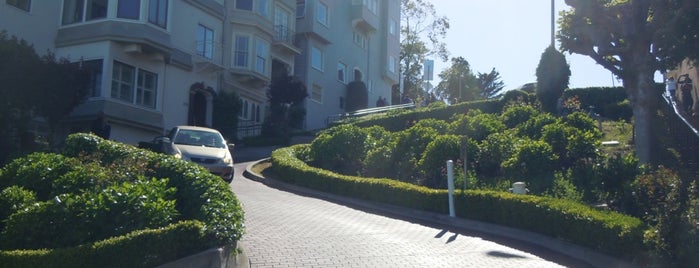 Lombard Street is one of san francisco.