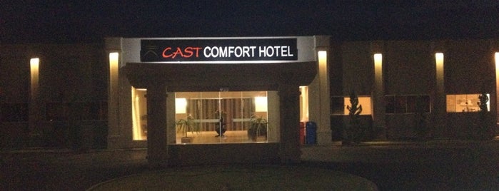 Cast Comfort Hotel is one of Meus lugares.