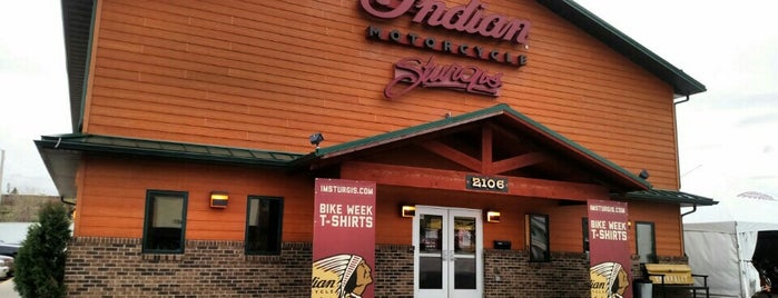 Indian Motorcycles is one of Rapid City, SD.