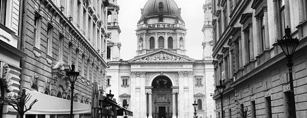 St. Stephen's Basilica is one of Budapest.