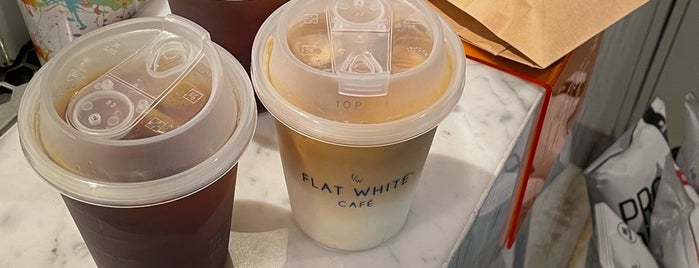 Flat White Café is one of BAH.