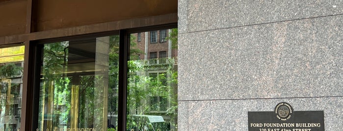 Ford Foundation is one of Midtown.