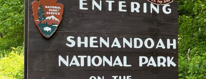 Shenandoah National Park - Rockfish Gap Entrance Station is one of Nelson County.