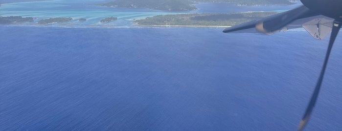 Bora Bora Airport (BOB) is one of Where to go in French Polynesia.