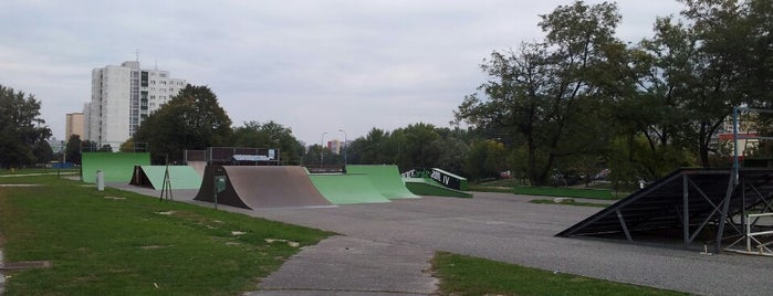 Skatepark Markova is one of Bratislava.