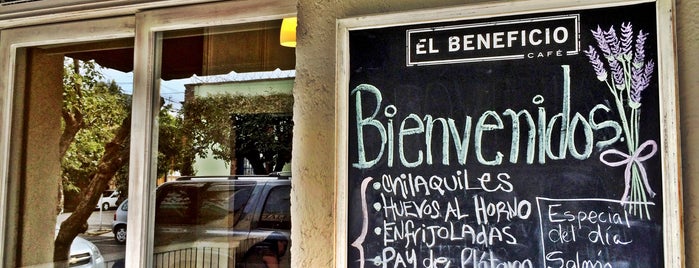 El Beneficio Café is one of CAFETERÍA.