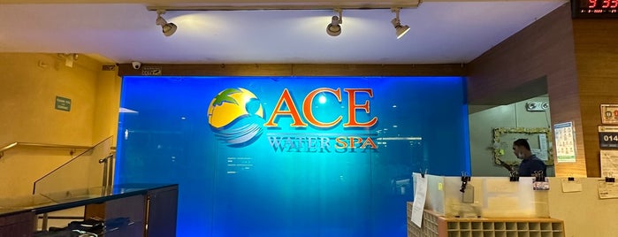 Ace Water Spa is one of Tempat yang Disimpan Joe.