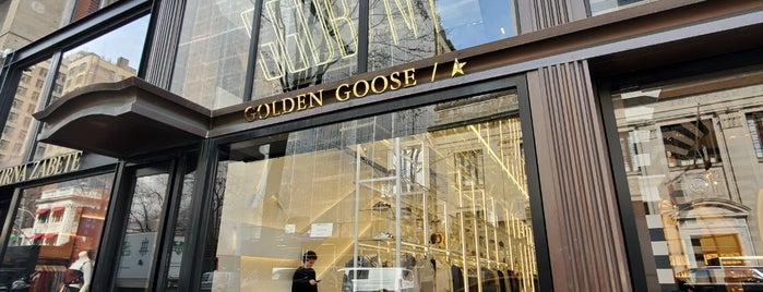 Golden Goose Deluxe Brand is one of NYC sh.