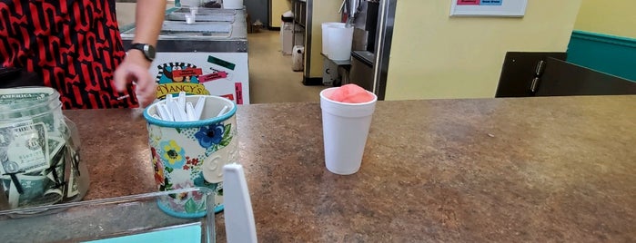 Nancy's Italian Ice is one of Places I like to Eat.