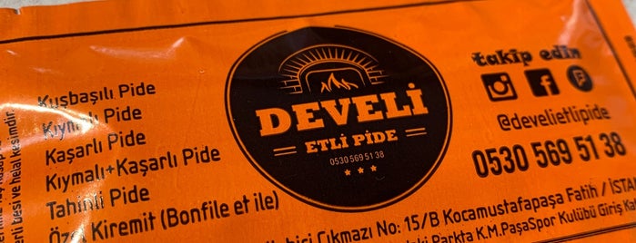 Develi Etli Pide is one of Eyüp çevresi.