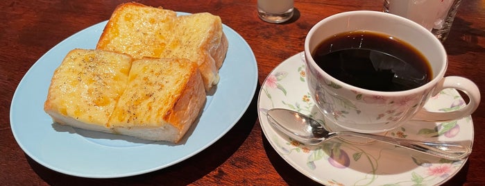 宮越屋珈琲 ポールタウン店 カフェバザール is one of Tempat yang Disukai norikof.