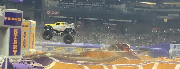 Monster Jams @ Chase Field is one of place to visit.