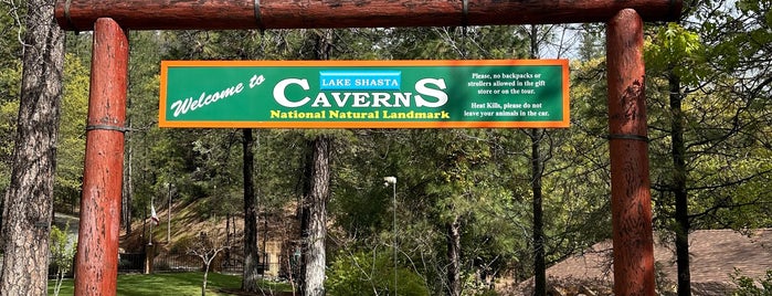 Lake Shasta Caverns is one of California - The Golden State (Northern).