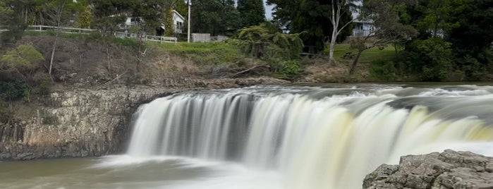 Haruru Falls is one of NZ to go.