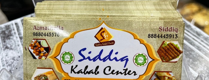 Siddique Kabab Centre is one of Bengaluru.