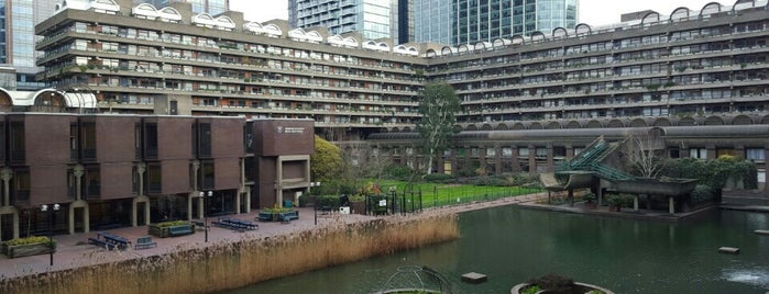 Barbican Highwalk is one of London's Parks and Gardens.