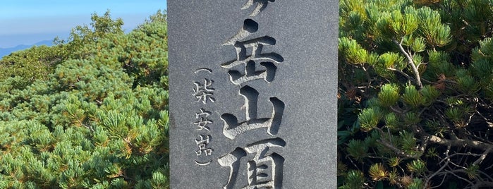燧ヶ岳(柴安嵓) is one of 日本の🗻ちゃん(⌒▽⌒).
