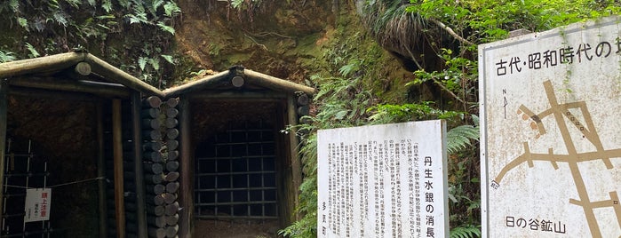 丹生水銀鉱跡 is one of 日本の観光鉱山・鉱山資料館・史跡.