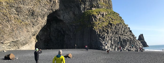 Black Beach (Hjörleifshöfði) is one of Iceland Road Trip.