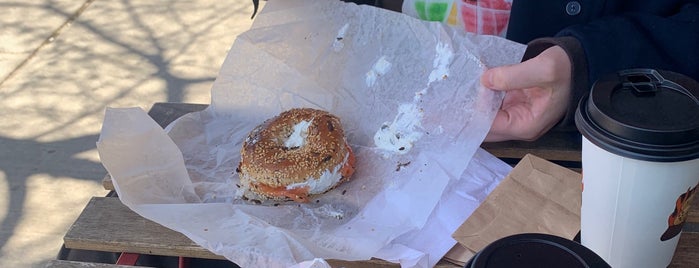 Bagels On Fire is one of Our Glorious East End.