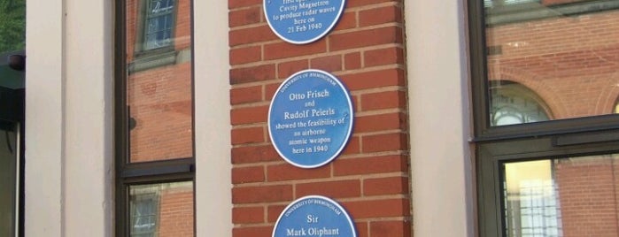 Nuffield Learning Centre is one of University of Birmingham – Blue Plaques Trail.