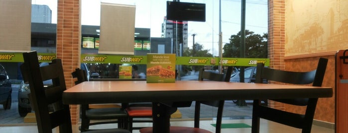 Subway is one of Restaurantes e Lanchonetes (Food) em João Pessoa.