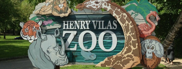 Henry Vilas Zoo is one of Tempat yang Disukai JD.