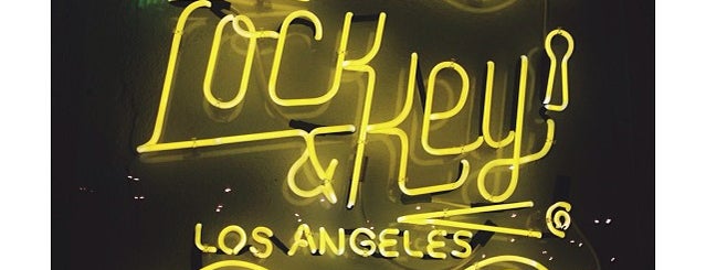 Lock & Key is one of LA Bar Resto.