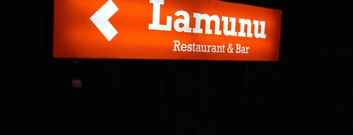 Lamunu Restaurant & Bar is one of Inner city Fun.