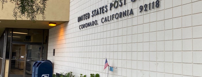 US Post Office is one of Coronado Island (etc).