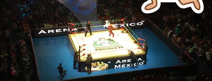 Arena México is one of Tempat yang Disukai Alle.