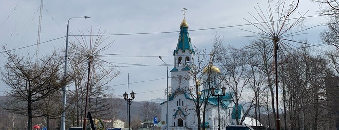 Бульвар святителя Иннокентия Южно Сахалинск