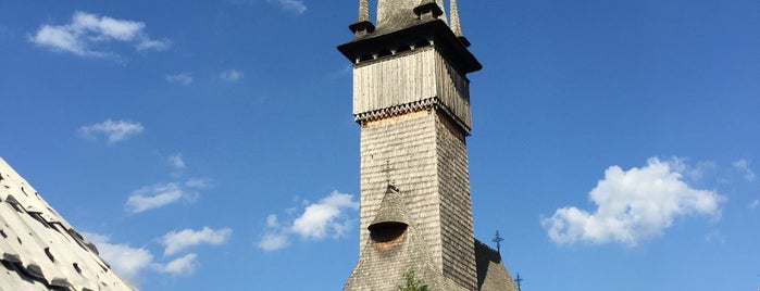 Biserica de lemn Sf Arhangheli Mihail si Gavril is one of UNESCO World Heritage Sites in Eastern Europe.