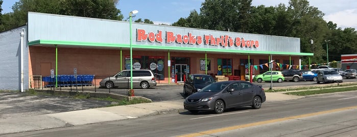 Red Racks Thrift Store is one of New Signage List.