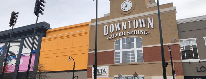 Downtown Silver Spring is one of Locais curtidos por Rozanne.
