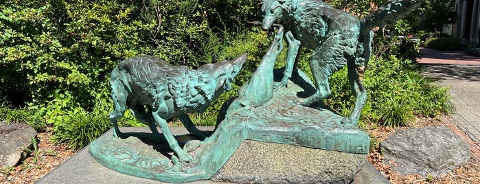 Hudson Bay Wolves Quarreling Over a Carcass of a Deer is one of Public Art in Philadelphia (Volume 2).