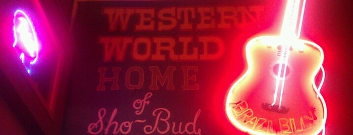 Robert's Western World is one of Nashville's Best Bars - 2013.